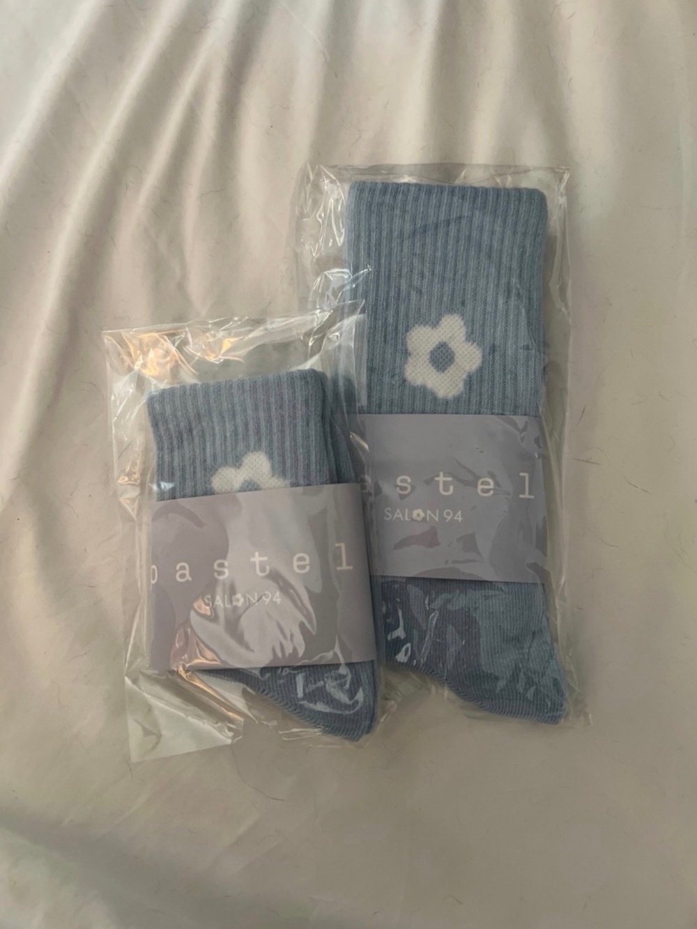 CJ Hendry Pastel Sock set (1 adult sock pair and 1 kids sock pair)